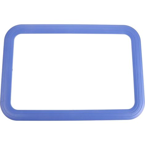 Fenêtre de hotte de laboratoire, insert rectangulaire, cadre de fenêtre d'accès pour enceinte de hotte de ventilation de laboratoire 18,90 x 12,99 x 1,50 po (1/5)