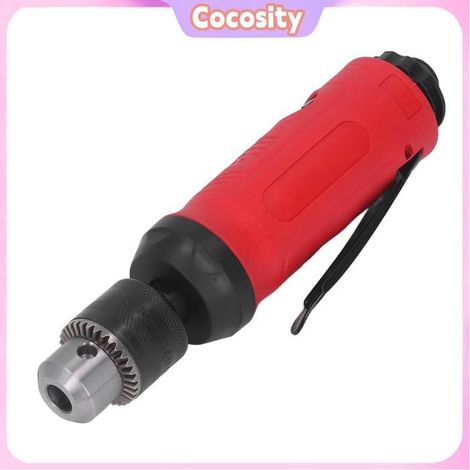 Perceuse pneumatique - COCOSITY - Modèle Droit - 20 000 tr/min - Corps alliage zinc - Échappement arrière (1/5)