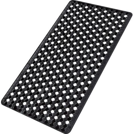 Tapis antidérapant pour baignoire et douche, adhérent par ventouses puissantes, surface confortable et sûre, idéal salle de bain, sans glisse, usage humide, dimensions adaptées, design pratique. (1/5)