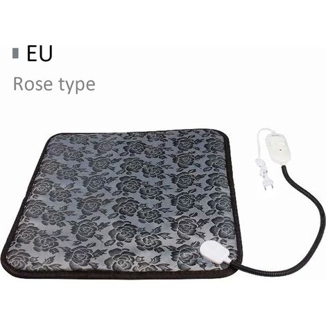Coussin chauffant pour animal imperméable tapis de lit pour chien chat 4545cm (1/5)