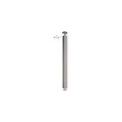 Colonne standard TerCia CLE-C45 1 face Hmax fixation 2700 à 3000mm alu anodisé IBOCCO B45360
