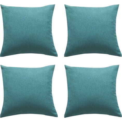 Ahlsen Funda de almohada de 4 piezas, funda de almohada impermeable, funda de almohada de estilo nórdico (5050 cm) (1/5)