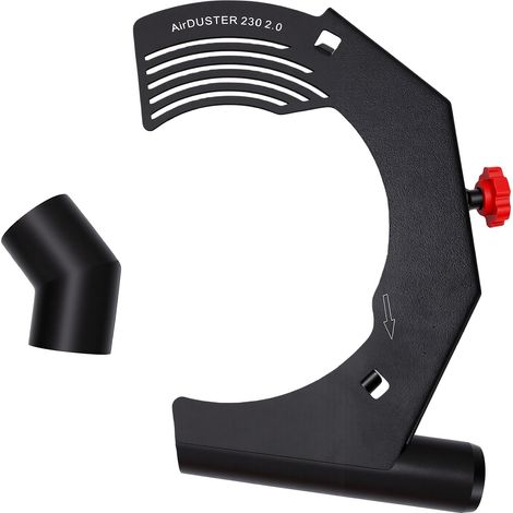 Couvercle anti-poussière de protection pour meuleuse, retrait d'angle réglable de 230mm de diamètre pour une lame de moins de 240mm (1/5)