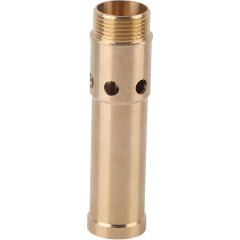 Buse de Fontaine Bouillonnante, 1in 32mm Filetage Mâle Cuivre Ornemental Eau Mousse Étang Arroseur Buse de Pulvérisation pour Jardin Parcs Paysage(1in 32mm) (1/4)