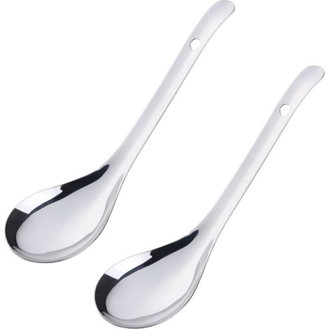 Cuillère de service en acier inoxydable - Cuillère de cuisine multifonctionnelle pour servir, cuisiner et mélanger