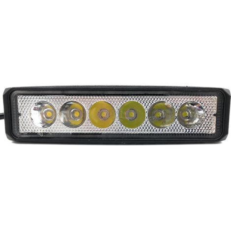 18W Led Scheinwerfer LED Scheinwerfer Zusätzliche Lampentiefe für Off-Road Autos 12V 6 LEDs