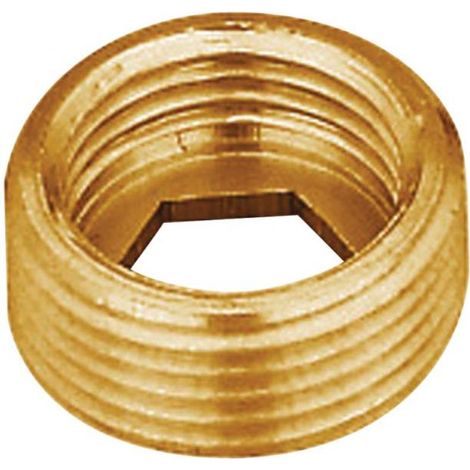 réduction en laiton à visser - portée intérieure - mâle 15 x 21 vers femelle 12 x 17 - sachet de 2 (1/2)