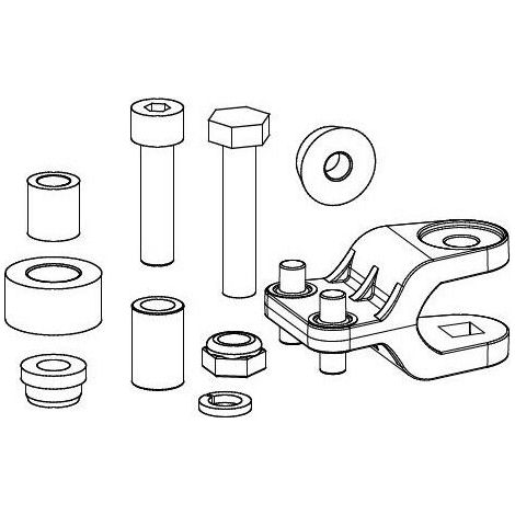 Accessori Braccio Arm BL824M BL824S BL3924MCB BL3924MRCB Ricambio CARDIN 999564
