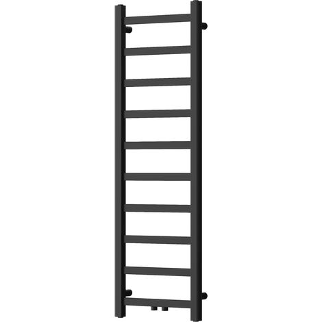 Radiateur de salle de bains Mexen Bolt 1200 x 400 mm, 279 W, noir - W126-1200-400-00-70 (1/3)