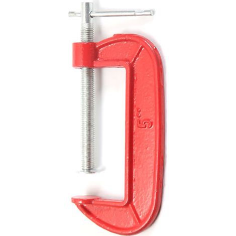 Serre joint en C Clamp 12 Pièces g Clamp,Mini Serre-joint en G Metal 55mm Ouverture