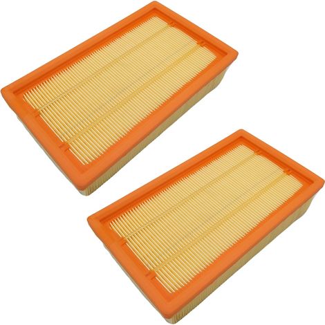 2x Trade-Shop Flachfalten-Filter Lamellenfilter für Bosch GAS 35 L AFC GAS 35 L SFC+ GAS 35 M AFC GAS 55 M AFC Professional Dewalt D27091 D27900 D27901 D279015 D27902 D279025 D27902M Flex S36 S36M S47 (1/3)