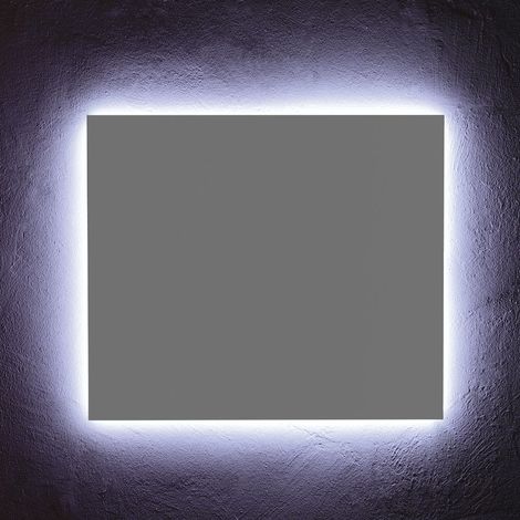 Espejo De Baño Decorativo 70X60 Cm Con Retroiluminación Led (1/5)