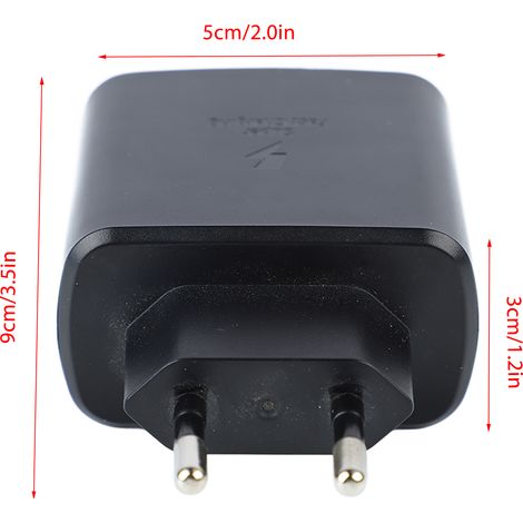 Chargeur secteur PD45W à charge ultra-rapide (prise UE vers USB-C) pour Samsung S22 (100-240 V, 45 W) (1/5)