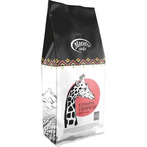 Maestro äthiopische Djimmah-Kaffeebohnen 1 kg [100 % Arabica] (1/5)