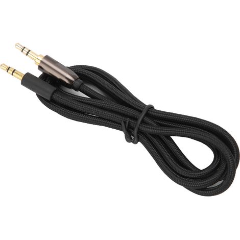 Câble audio mâle-mâle 3,5 mm compatible avec les casques Philips SHP9500, X2HR, X1S et SHB8850 (1/5)