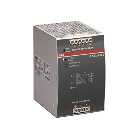 ABB SCHALTNETZTEILE SÉRIE CP-2026 N E 24 VDC/10 A 90-132'VAC/180-264 VAC 1SVR427035R0000
