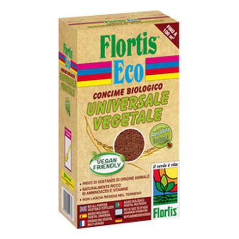 FLORTIS CONCIME ORGANICO AZOTATO BIOLOGICO VEGETALE 1000 GR