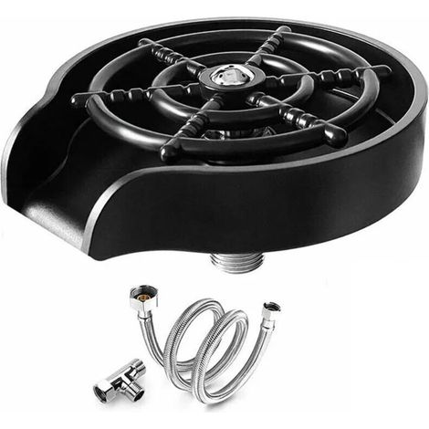Lave-verres automatique en acier inoxydable pour éviers de cuisine, convient également aux hôtels, bars, chopes à bière, cafés et éviers de cuisine - accessoires.