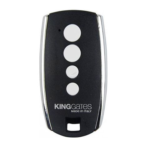 Télécommande - King Gates - Stylo 4K - 4 canaux - 433,92 MHz - Rolling code
