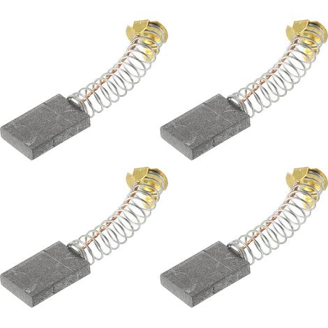 Carbone Brosses 25x16x5mm pour Électrique Moteurs Alimentation Outil Meuleuse Angulaire Table Scie Rechange Pièce Réparation, 4 Paquet (1/5)