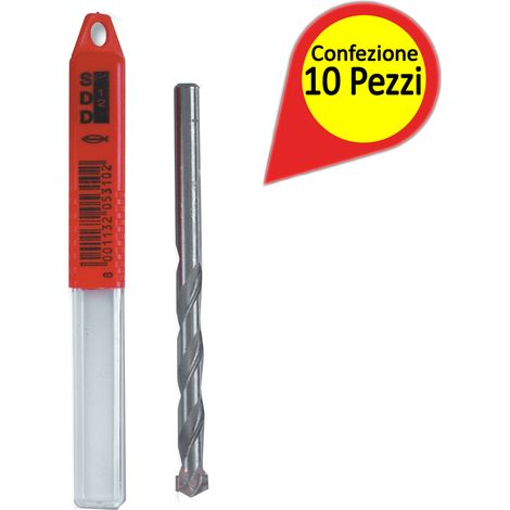 Punta per muro super sdd 8x120 fischer pezzi 10