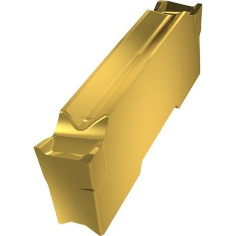 Wendeschneidplatte ISO GL4-D400G02L12-PR:G8330 Breite 4mm PVD beschichtet Gold (1/2)