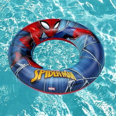 TRADE SHOP - Salvagente Gonfiabile Spider-man Multicolore 56cm Da Spiaggia Mare Piscina 98003 - (1/5)