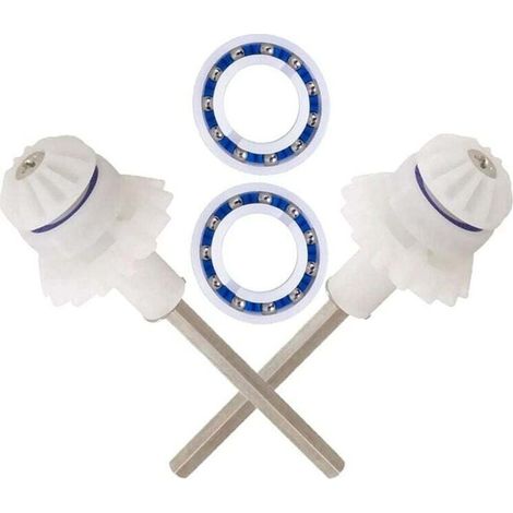 Kit de Mise au Point Du Nettoyeur Piscine MX6 MX8 MX6EL MX8EL Elite , XU,avec Arbre D'EntraîNement R0525100 et Roulement Roue Moteur R0527000 - KZQ (1/4)