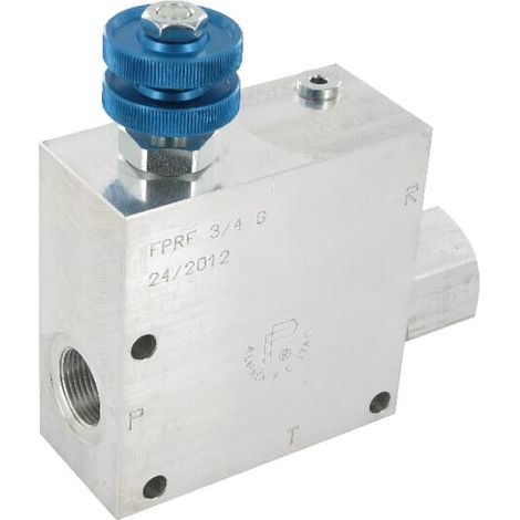 3-Wege-Stromregelventil'3/4" 90-150 l/min FLUIDPRESS FPRF34G (1/5)
