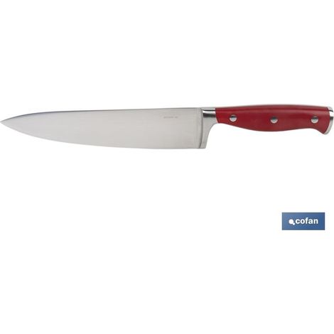 Coltello da Cucina Lama 20 cm Modello Aguacejo Rosso