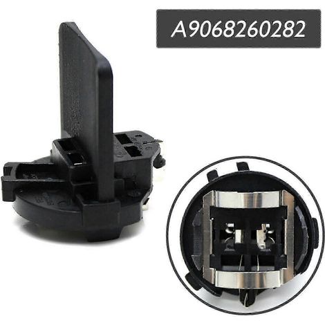 2 douilles pour ampoules de phares Mercedes-Benz Vito 447 Sprinter 906, douille H7 (type globe) - Bon état (1/4)