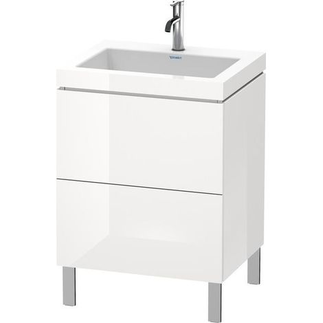 Duravit L-Cube c-bonded Set stehend, 2 Schubkästen, ohne (1/5)