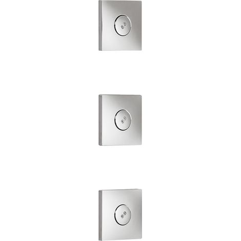 3 JETS EMPOTRADOS DE HIDROMASAJE CON PERFIL DE INSTALACIÓN