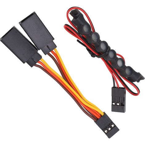 Phare LED avant 6 lumières pour modèle réduit RC Traxxas TRX4M 1/18, éclairage blanc puissant (1/5)