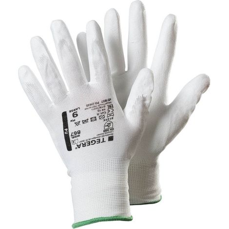 Gants Tegera 867 - Blanc- taille 7 (sachet de 6 paires) - Ejendals