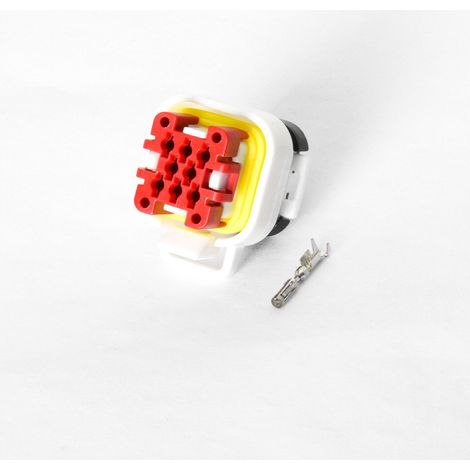 776286-2 8-pin connector for automotive wiring harnesses, including terminals, DJ7085B-1.5-21 (1/4)