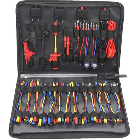 Kit de 70 puntas de prueba para multímetro, para pruebas automotrices y electrónicas. (1/2)