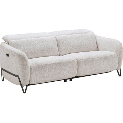 Altobuy – Canapé relax électrique 3 places – Tissu 100% polyester – Mécanisme zéro gravité – Double USB intégrée – Dimensions 200 x 98 x H100cm (1/5)