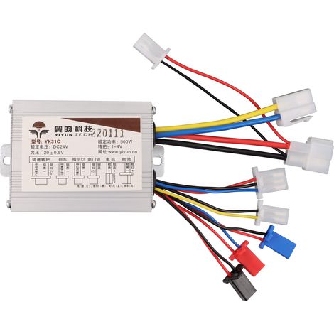DTEKGAZ - 24V DC Bürstenmotorsteuerung, Nennleistung 500W, für Elektrofahrzeuge, Golfwagen, öffentliche Verkehrsmittel, wasserdichte Ausführung.