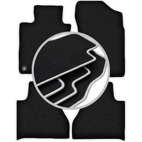 Tapis de sol Carlux argentés pour : Toyota Hilux viii pickup (2015-) (1/5)