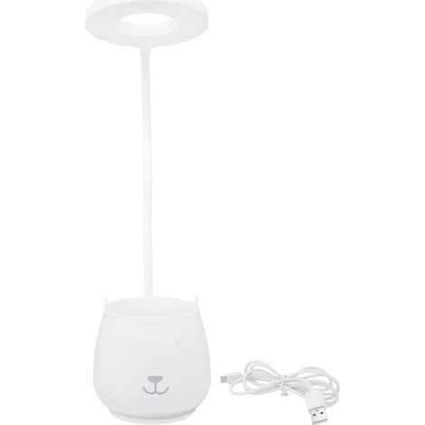 Lampe pour enfants, visière Rechargeable pliable, 3 Sources de lumière réglables, alimentation USB, lampes de bureau pour le bureau et la maison (1/5)