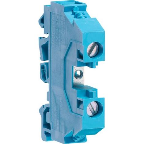 Borne de passage-neutre 10mm² 400V/57A connexion à vis HAGER KXA10N (1/4)