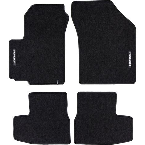 Tapis de Sol de Voiture pour Suzuki Grand Vitara IV 2018-2025 Velours Noir 4Pcs (1/5)