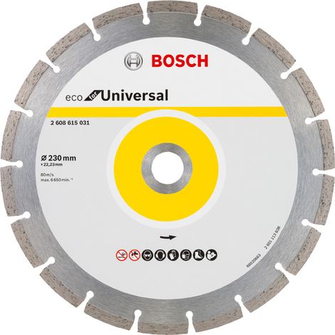 Bosch Diamond cutting discs Diamond Cutting Disc ECO For Universal 2608615044 (1/5)