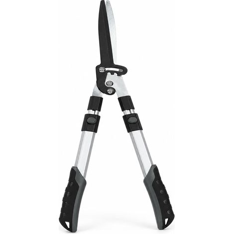 Telescopic Hedge Shears 62.5-77.5 cm Garden Shears with SK5 Carbon Steel Blades, Ergonomic Handles, for Trimming and Shaping Hedges, Shrubs and Bushes SK5 Blades Extendable Handle Ergonomic Handles f (1/5)