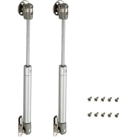Lot de 2 vérins à gaz pour cuisine et mobilier, 100 N pour meubles, charnières de placards, amortisseurs.