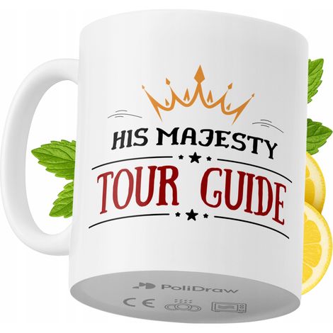 Lustiger Kaffee- oder Teebecher mit witzigem Textdesign für Reiseführer – ideal für Geburtstage, Namenstage, Feiertage und besondere Anlässe. Hochwertiger Becher für Zuhause, Büro und Arbeit. Farbe: W