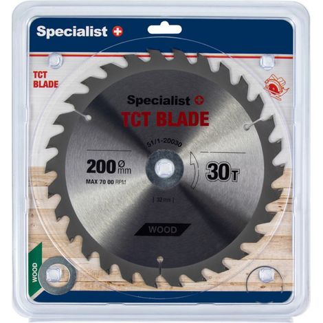 Lame de scie Specialist Wood 200x1 4x32/30/20 mm Z30