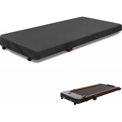 Housse de protection uniquement 13056 tapis course sous le bureau marche anti poussière 1 pièce 15cm Noir (1/5)