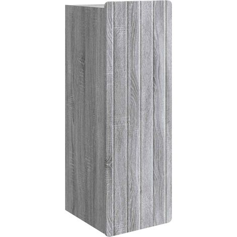 Armario de pared Sonoma gris 33 x 34,5 x 94 cm vidaXL (1/5)